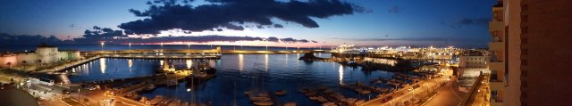 il porto al tramonto 1